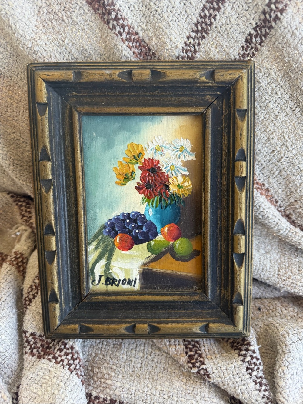 Small Framed Original Still Life Painting